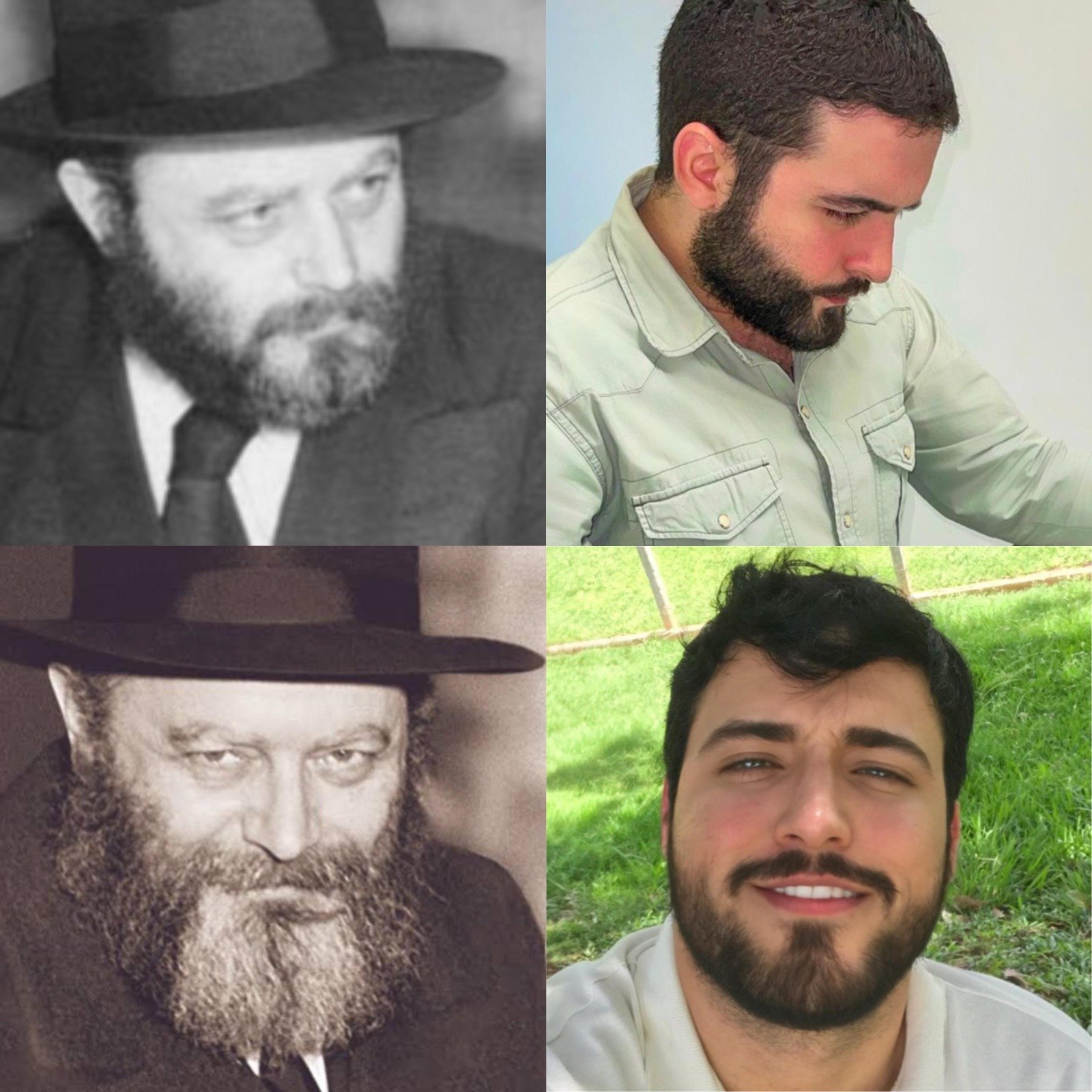 Rebbe de Lubavitch e Abraham Cezar